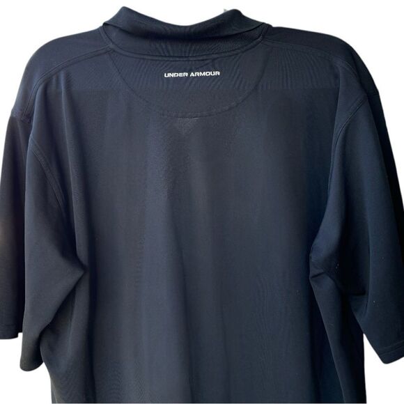 Men’s Under Armour Black Polo Size XL - Picture 8 of 8